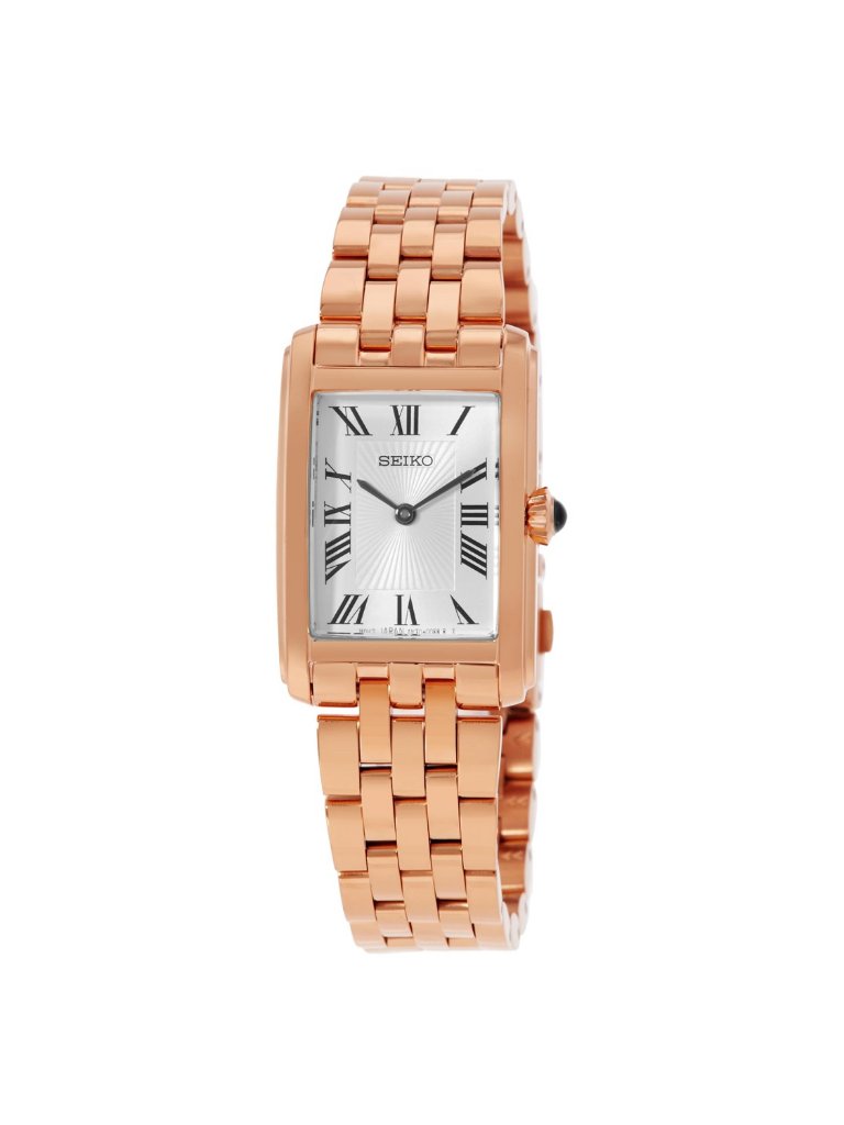 Nwt Seiko Quartz Silver Dial Ladies Watch